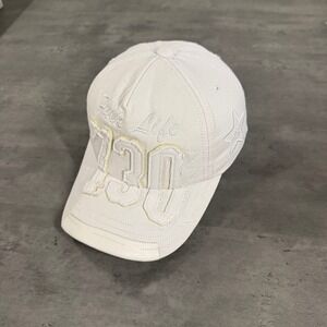 Asspizza 730 F*** Life Hat White 730‎ Austin Babbitt Streetwear Distressed Cap